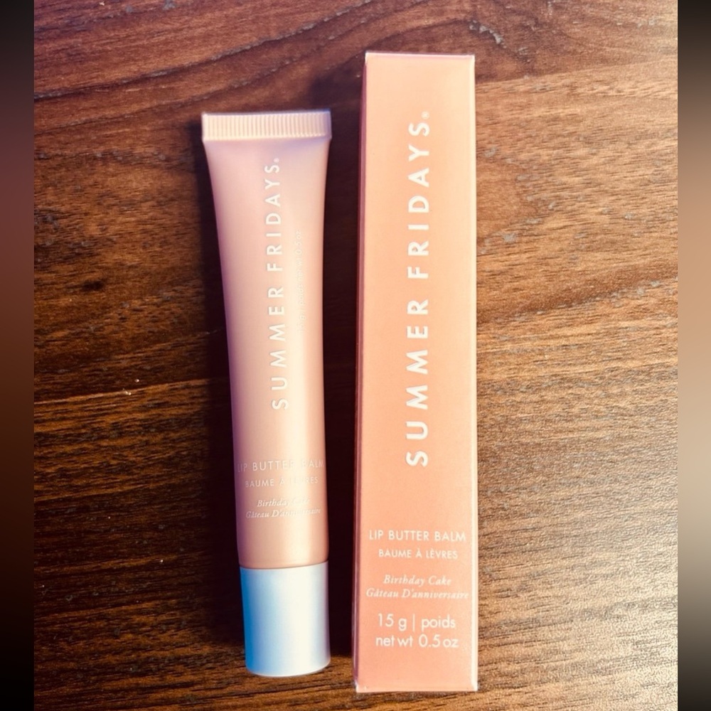 Summer Fridays Birthday Cake Lip Butter Balm